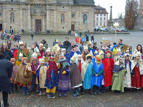 Diözesale Aussendung der Sternsinger im Hohen Dom zu Fulda (Foto: Elisabetha Rößler)